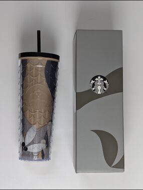 Starbucks 2026 Traditions Charcoal Cold Cup 24oz Phillippines Sticker Exclusive